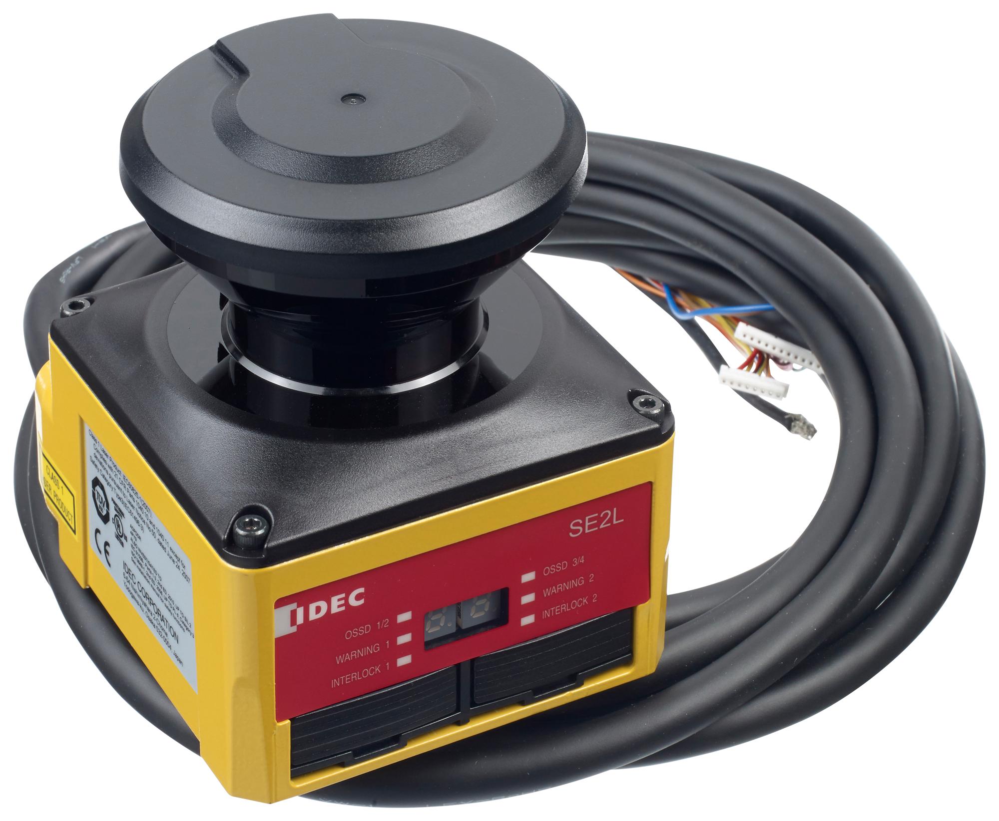 SE2L-H05LP SAFETY LASER SCANNER, 0.5A, 24VDC IDEC