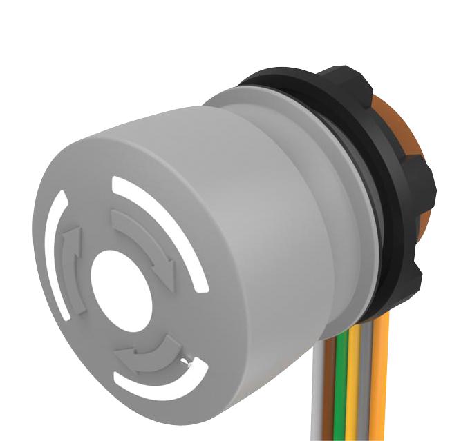84-6840.0040 E-STOP PB SW, DPST-NC, 5A, 250V, CABLE EAO