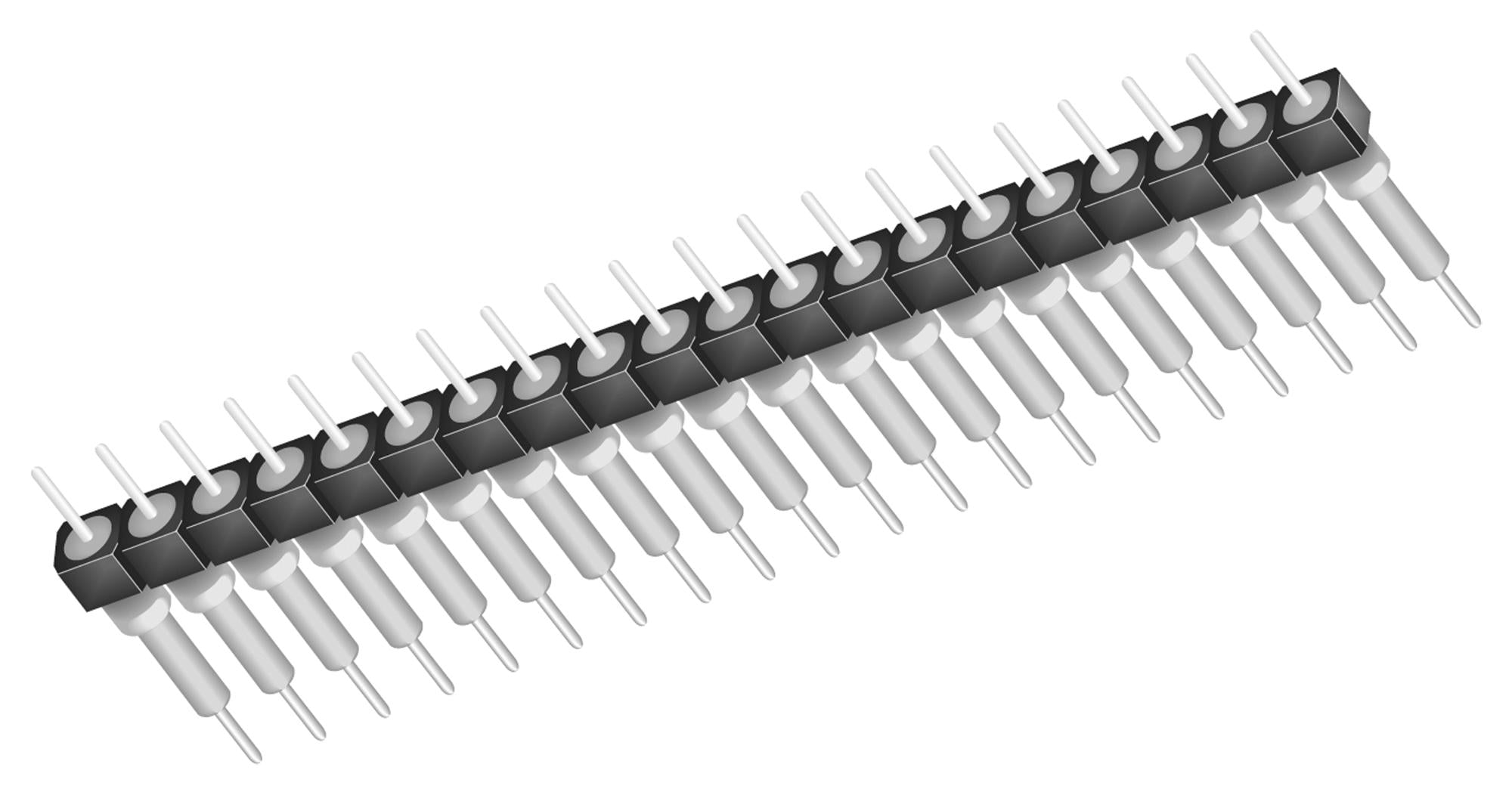 BBS-116-G-A CONNECTOR, HEADER, 16POS, 1ROW, 2.54MM SAMTEC