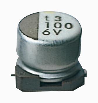 UWX1H100MCL1GB CAP, 10µF, 50V, SMD NICHICON