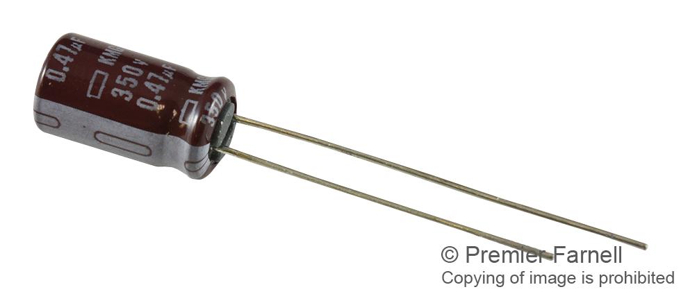 EKMG350ELL470ME11D CAP, 47µF, 35V, 20% UNITED CHEMI-CON
