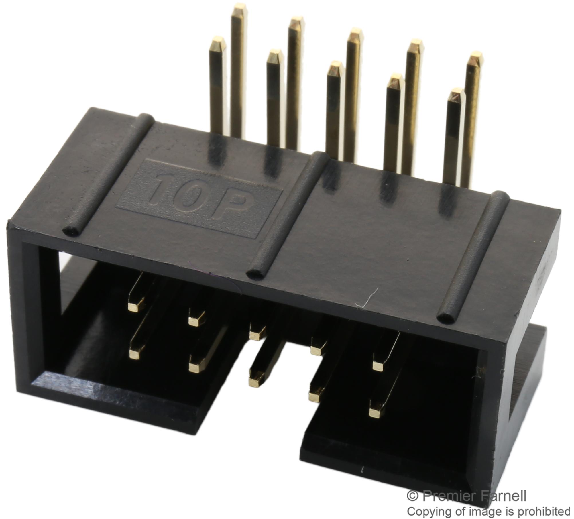 MC-254-12-00-RA-DIP CONN, HEADER, R/A, 12POS, 2ROW, 2.54MM MULTICOMP PRO