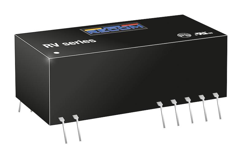 RV-1205S DC-DC CONV, MEDICAL, 5V, 0.4A RECOM POWER