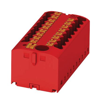 PTFIX 6/12X2,5 RD TB, POWER DISTRIBUTION, 13POLE, 12 AWG PHOENIX CONTACT