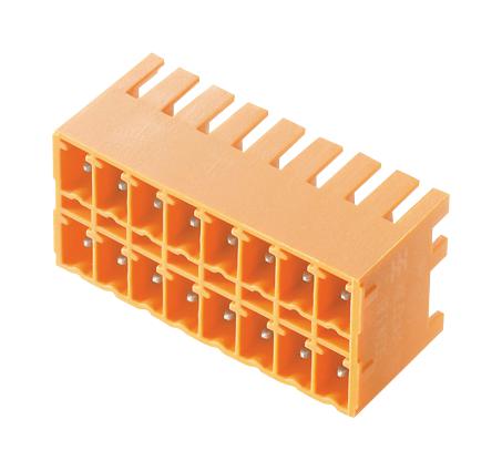 1040460000 TERMINAL BLOCK, HEADER, 14POS, TH WEIDMULLER