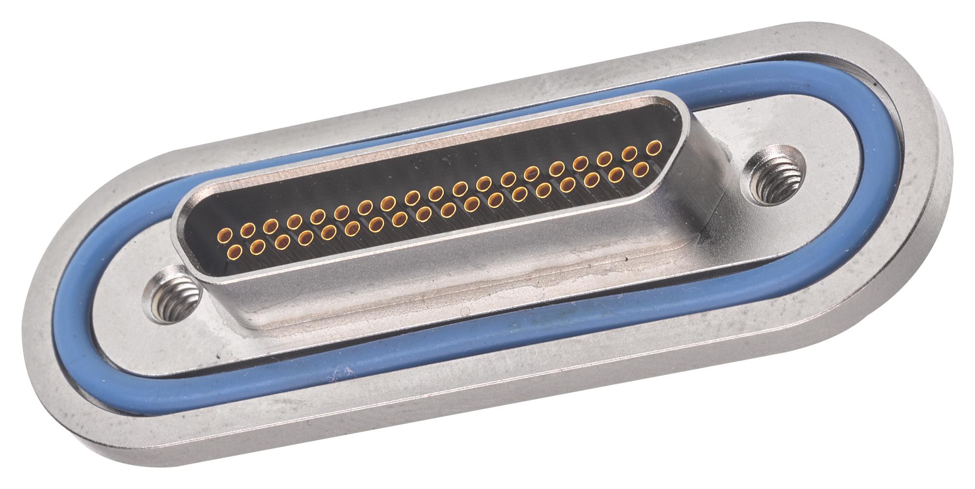 DCDH-37SSBN MICRO D-SUB CONN, RCPT, 37POS, PANEL CINCH CONNECTIVITY SOLUTIONS