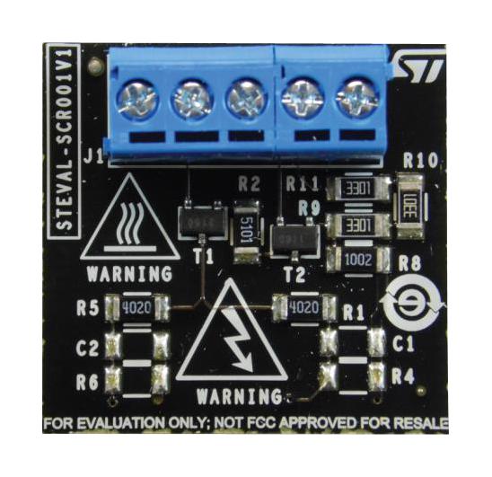 STEVAL-SCR001V1 EVAL BOARD, INRUSH CURRENT SOLUTION STMICROELECTRONICS