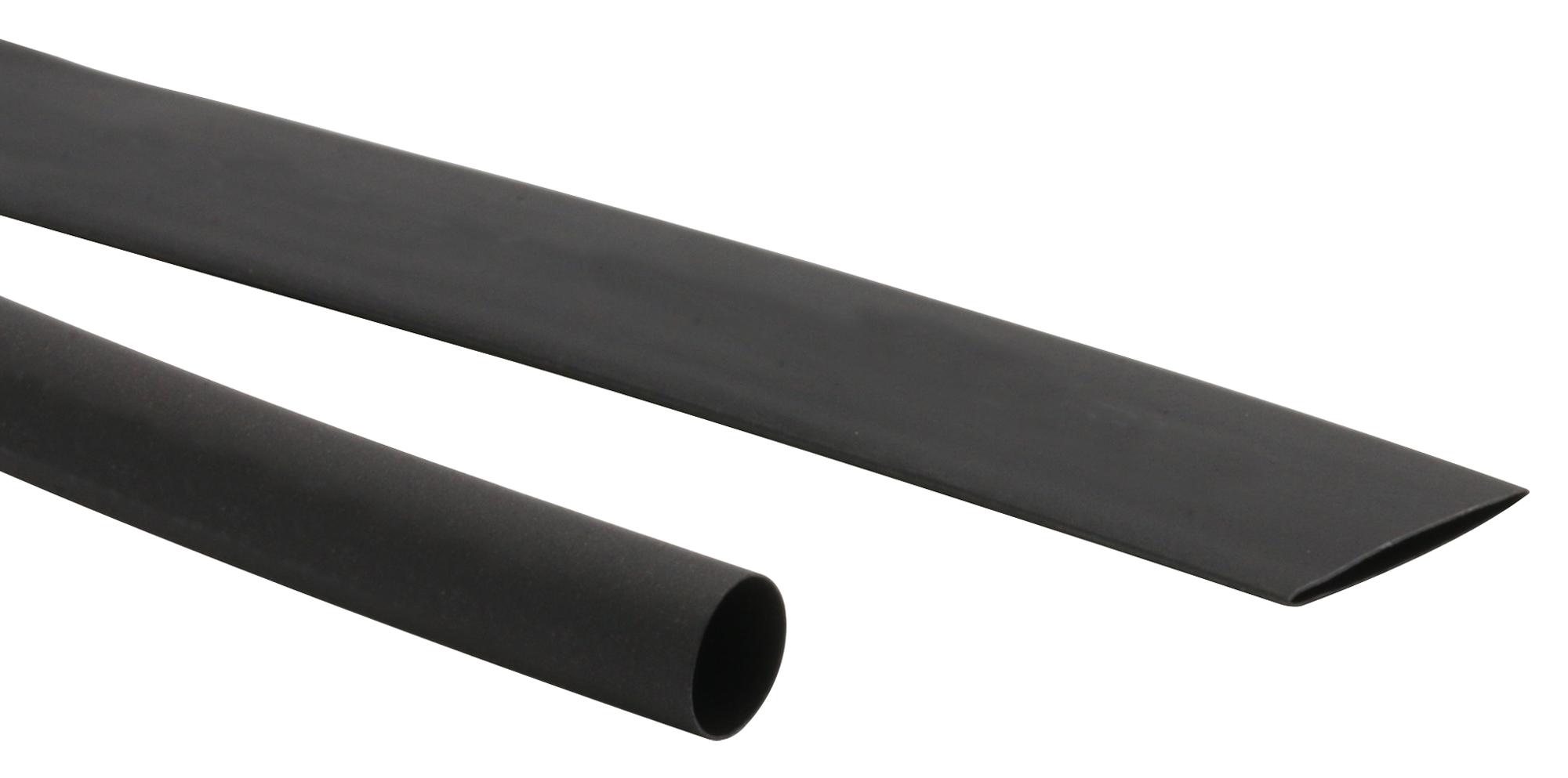 PP001896 HEAT-SHRINK TUBING, 2:1, BLACK PRO POWER