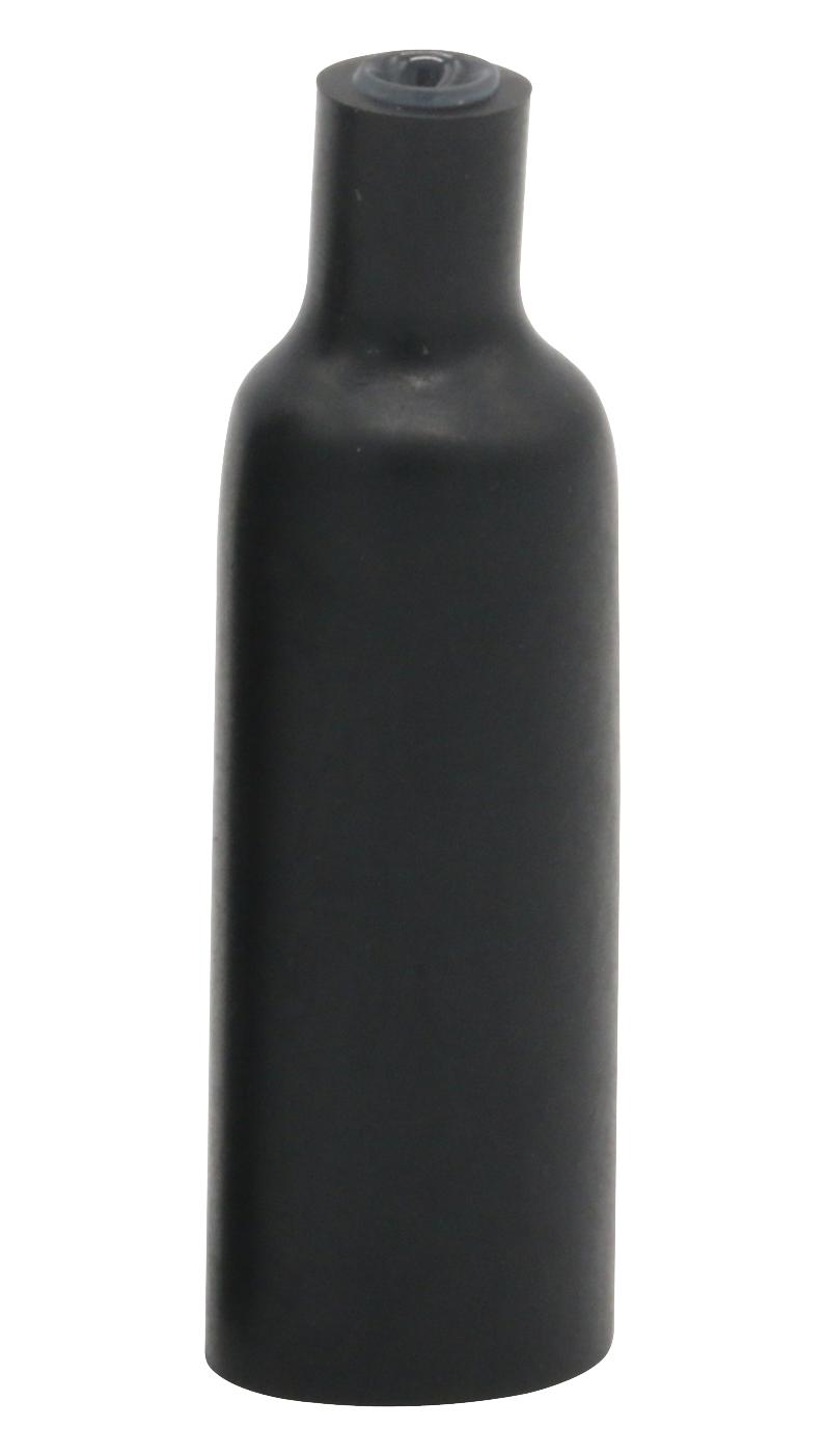 PP001917 HEAT SHRINK, END CAP, 16MM, BLACK PRO POWER