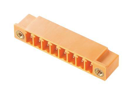 1942520000 TERMINAL BLOCK, HEADER, 9POS, TH WEIDMULLER