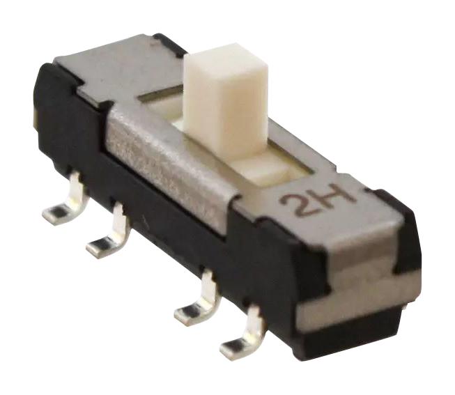 CL-SB-22B-02T SLIDE SWITCH, DPDT, 0.2A, 12VDC, SMD NIDEC COPAL ELECTRONICS