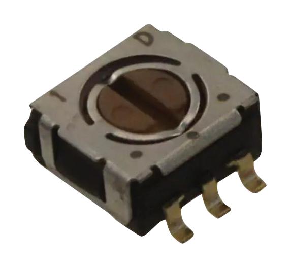 CS-4-14NTB ROTARY SWITCH, SP4T, 0.1A, 16VAC, SMD NIDEC COPAL ELECTRONICS