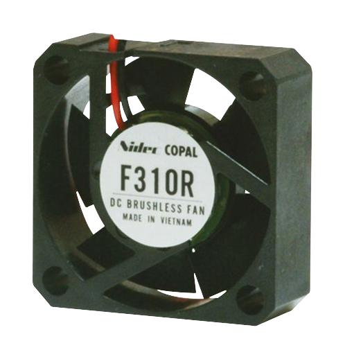 F310R-12LC AXIAL FAN, 30MM, 12VDC, 3.18CFM, 17DBA NIDEC COPAL ELECTRONICS