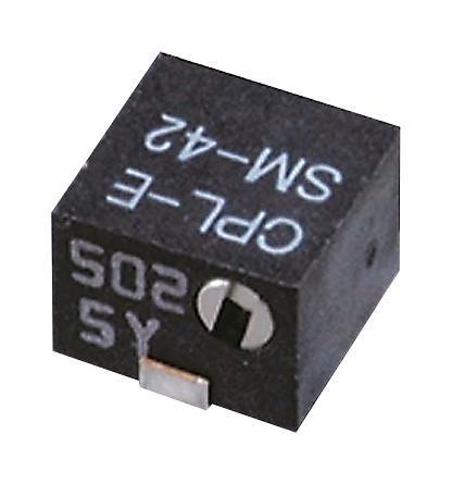 SM-42TA503 TRIMMER POT, CERMET, 50K, 11TURN, SMD NIDEC COPAL ELECTRONICS
