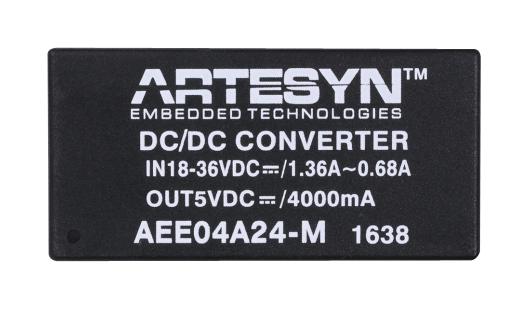 AEE04A12-M DC-DC CONVERTER, MEDICAL, 5V, 4A ARTESYN EMBEDDED TECHNOLOGIES