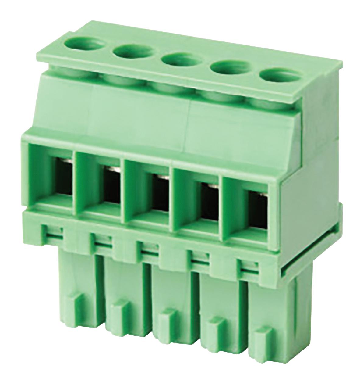 21.1500M/5-E TERMINAL BLOCK, PLUGGABLE, 5POS, 12AWG IMO PRECISION CONTROLS