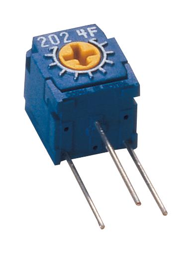 CT-6EX502 TRIMMER POT, CERMET, 5K, 1TURN, TH NIDEC COPAL ELECTRONICS