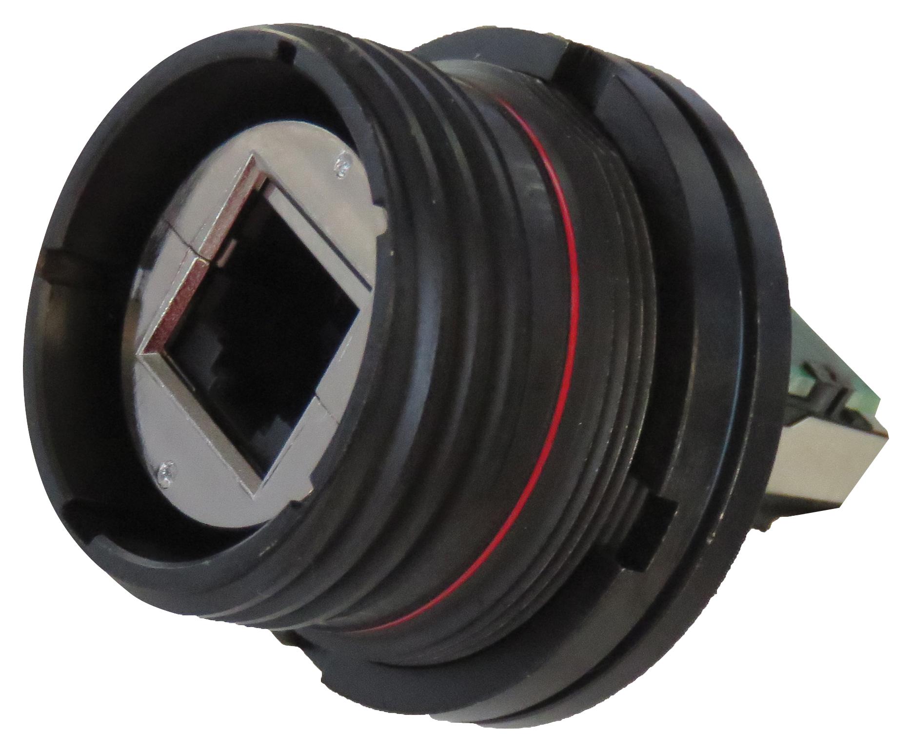 RJFTV6 7 A 1 N F312 IN-LINE ADAPTER, RJ45 8P JACK-JACK AMPHENOL SOCAPEX