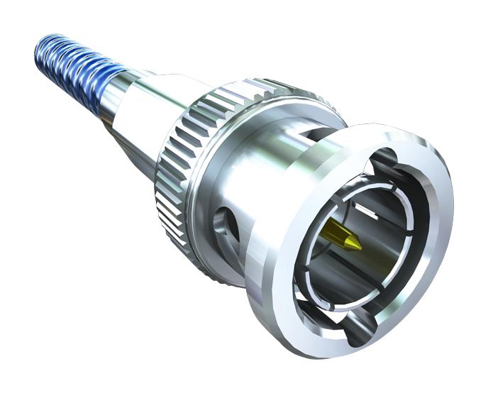 BNC7T-P-C-GN-ST-CA6 RF COAX, BNC PLUG, 75 OHM, CABLE SAMTEC