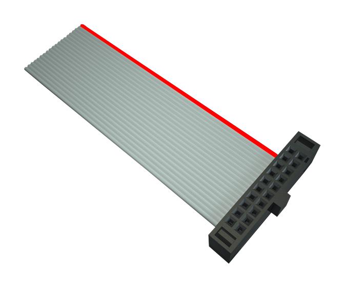 FFSD-04-S-02.00-01 CABLE, IDC RCPT-FREE END, 8P, 50.8MM SAMTEC