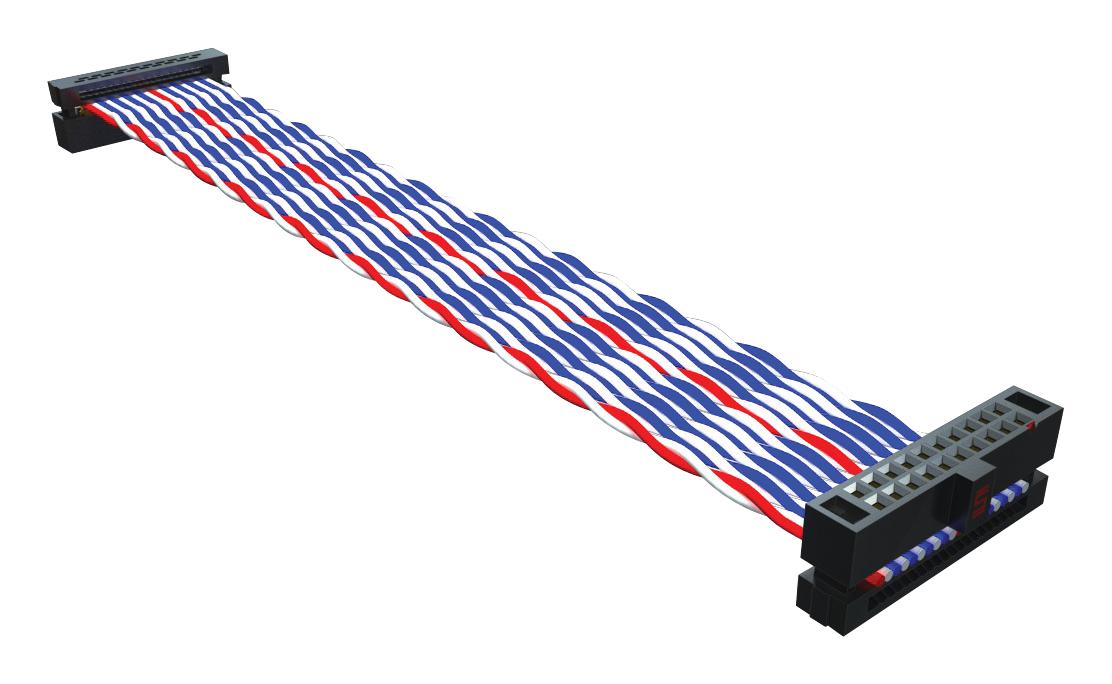 FFTP-03-D-08.77-01 CABLE ASSY, 6P IDC RCPT-RCPT, 222.76MM SAMTEC