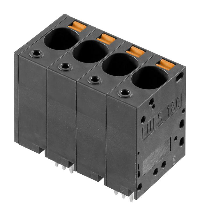 2492180000 TB, WIRE TO BRD, 9POS, 6AWG, TH WEIDMULLER
