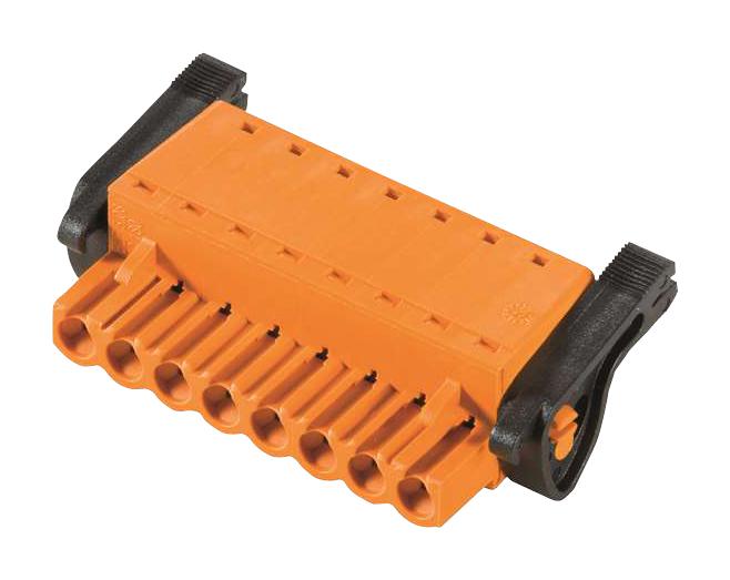1014390000 TERMINAL BLOCK, PLUGGABLE, 4POS, 12AWG WEIDMULLER