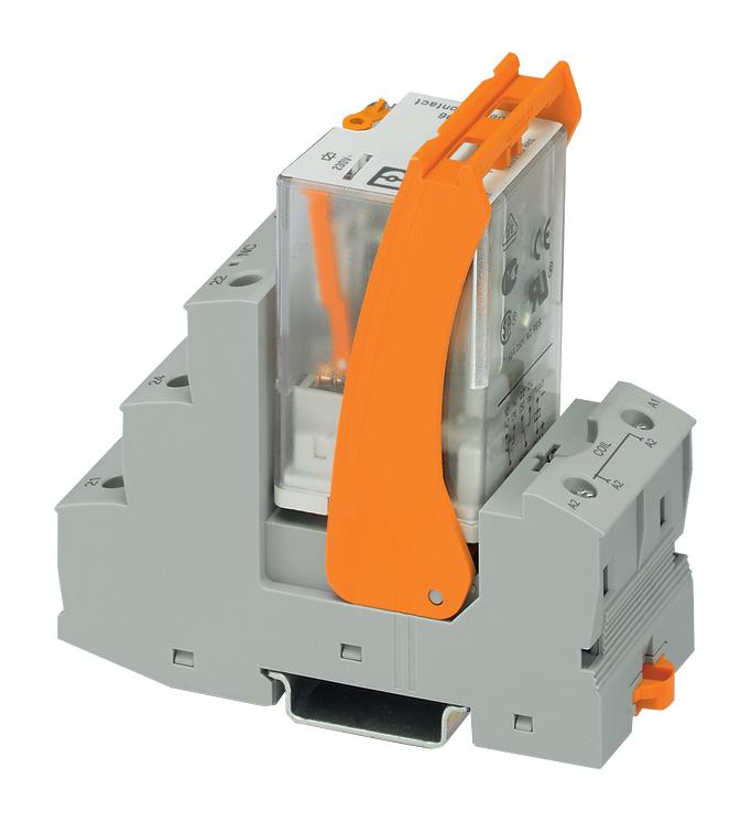 2903301 POWER RELAY, DPDT, 7A, 250VAC, SOCKET PHOENIX CONTACT