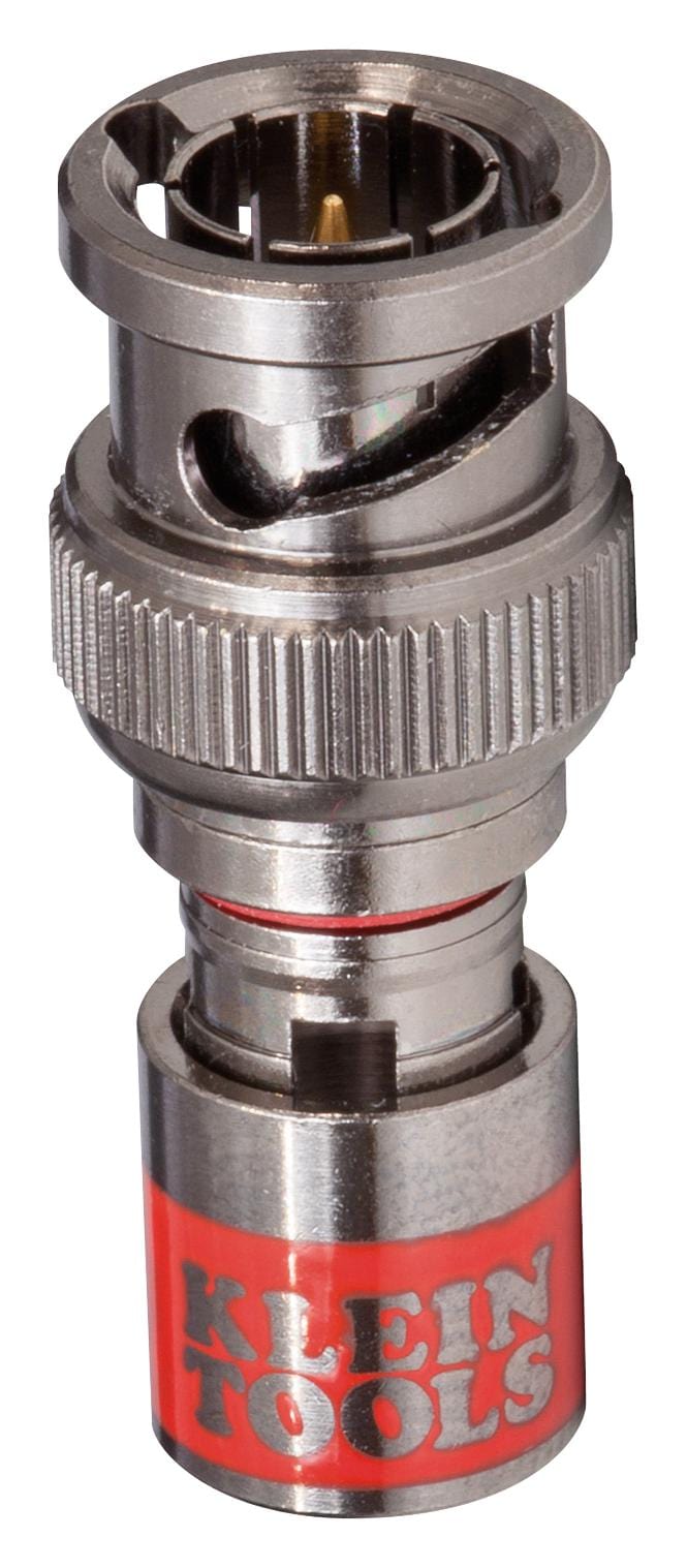 VDV813-616 RF COAXIAL, BNC PLUG, CABLE MOUNT, PK10 KLEIN TOOLS