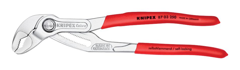 87 03 250 WATERPUMP PLIER, 250MM KNIPEX