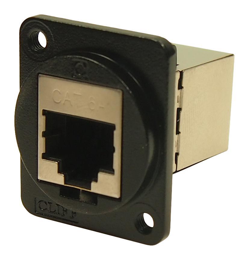 CP30225SM3B FEED THROUGH CONN, RJ45 JACK, 8POS CLIFF ELECTRONIC COMPONENTS