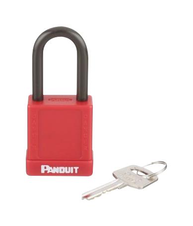 PSL-8 PADLOCK, ALUMINIUM, RED, 40MM PANDUIT