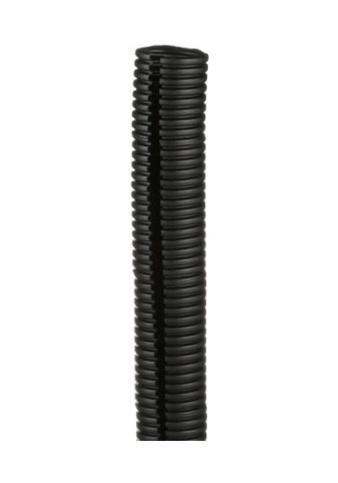 CLT100F-C20 SLIT CORRUGATED TUBING, PE, 23.2M, BLK PANDUIT