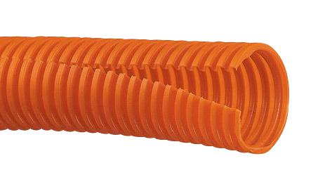 CLT75F-C3 SLIT CORRUGATED TUBING, PE, 19.3MM, BLK PANDUIT