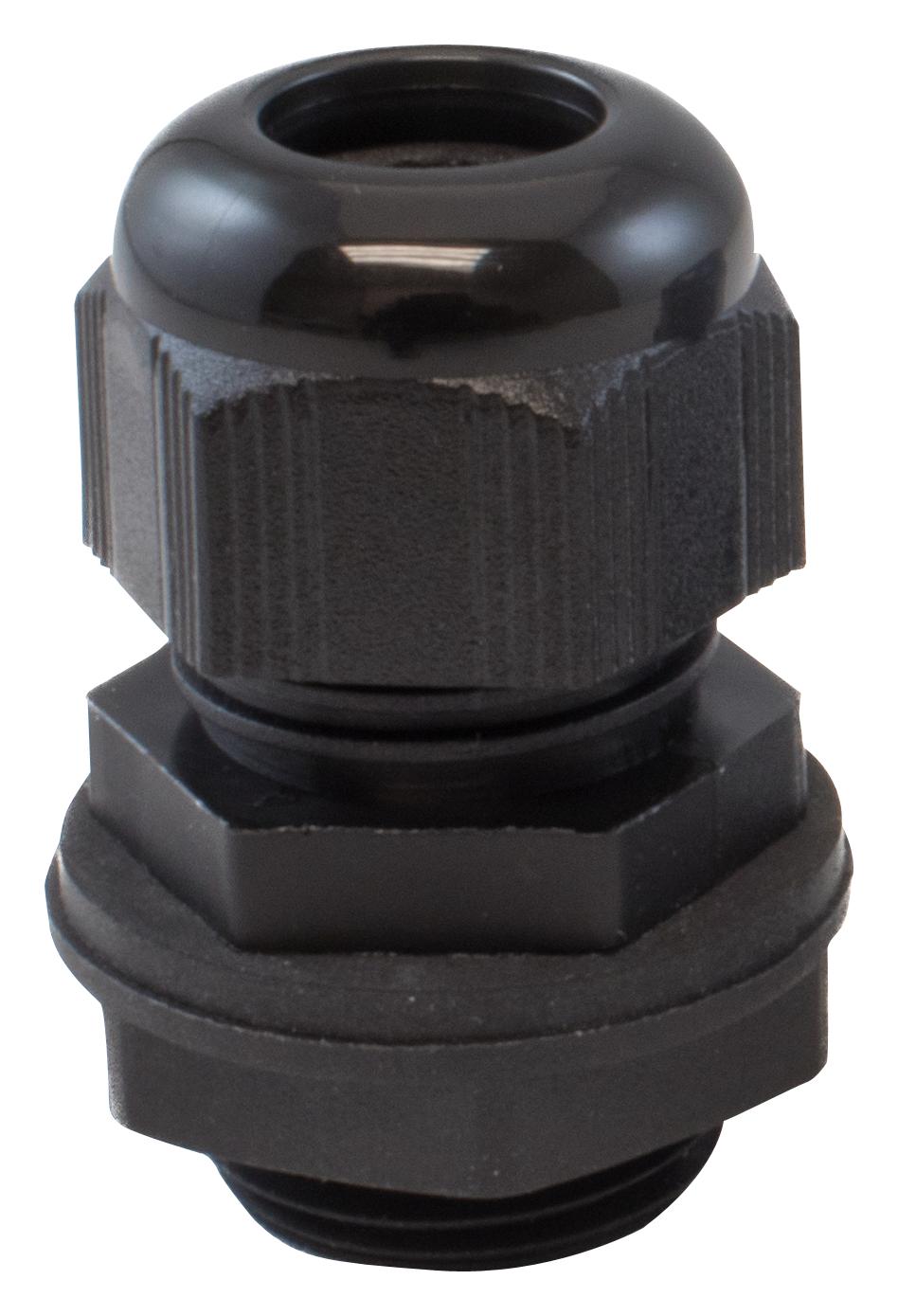 PNC3/4 BK080 CABLE GLAND, 3/4" NPT, PA 6, 18MM, BLK ALPHA WIRE