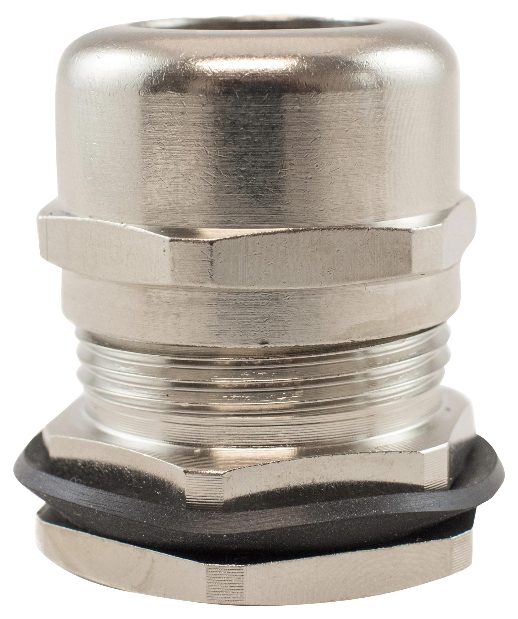 MNPT3/8 NC080 CABLE GLAND, 3/8 NPT, BRASS, 4-8MM,PK10 ALPHA WIRE