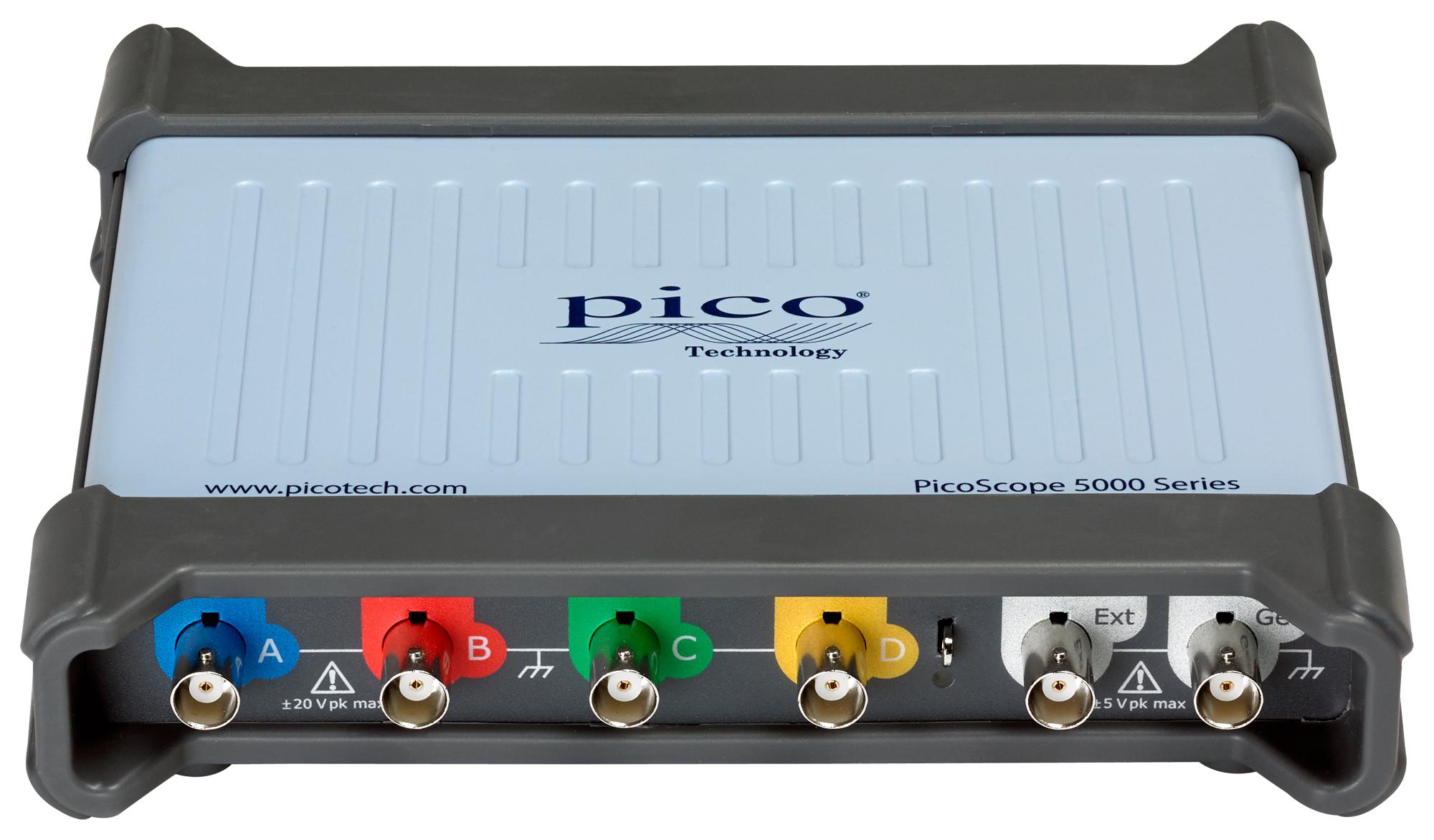 PICOSCOPE 5443D PC OSCILLOSCOPE, 100MHZ, 1GSPS, 3.5NS PICO TECHNOLOGY