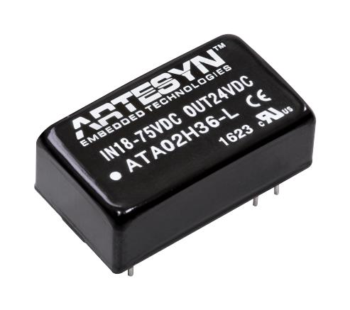 ATA02BB18-L DC-DC CONVERTER, 2 O/P, 8W ARTESYN EMBEDDED TECHNOLOGIES