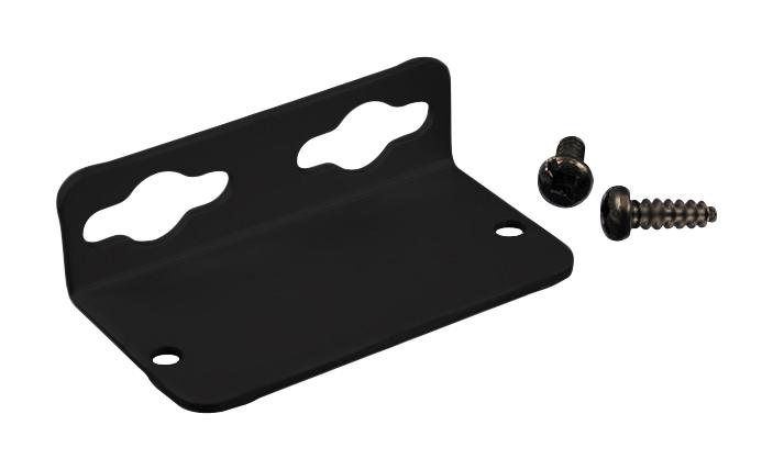 1455LFBK END PANEL KIT, ALUM, BLACK, ENCLOSURE HAMMOND