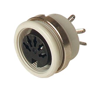 MAB 5100 S DIN AUDIO/VIDEO CONN, JACK, 5POS, PE HIRSCHMANN