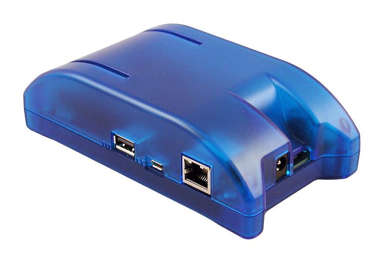 1593HAMGAL2TBU DEV BOARD ENCLOSURE, ABS, BLUE HAMMOND