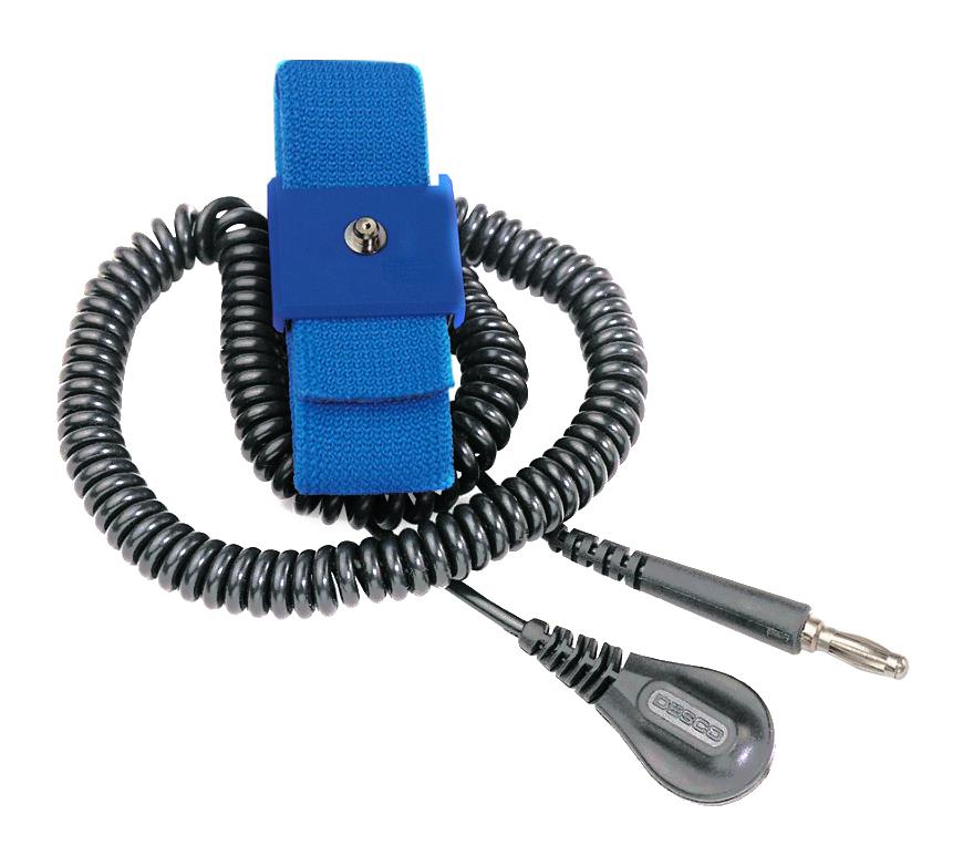 09069 WRIST BAND, ADJUSTABLE, 330MM, BLUE DESCO