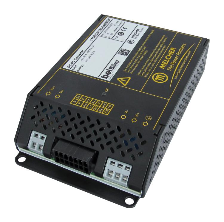 24RCM150-24DMQ DC-DC CONVERTER, 24V, 6.25A BEL POWER SOLUTIONS
