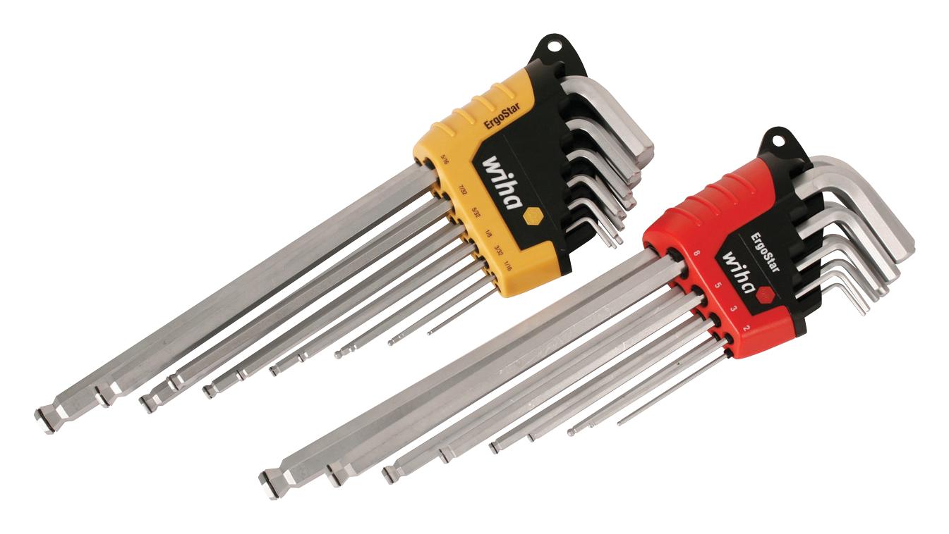 66992 HEX INCH & METRIC L-KEY SET, 22PC WIHA