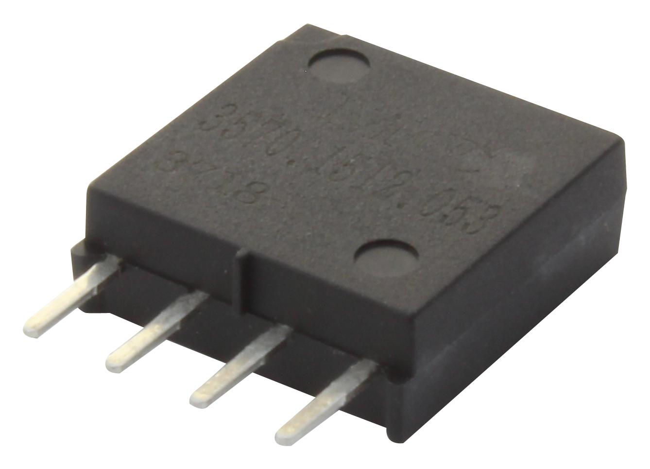 MC3570-1512-053 REED RELAY, SPST, 0.5A, 200VDC, MINI SIP MULTICOMP