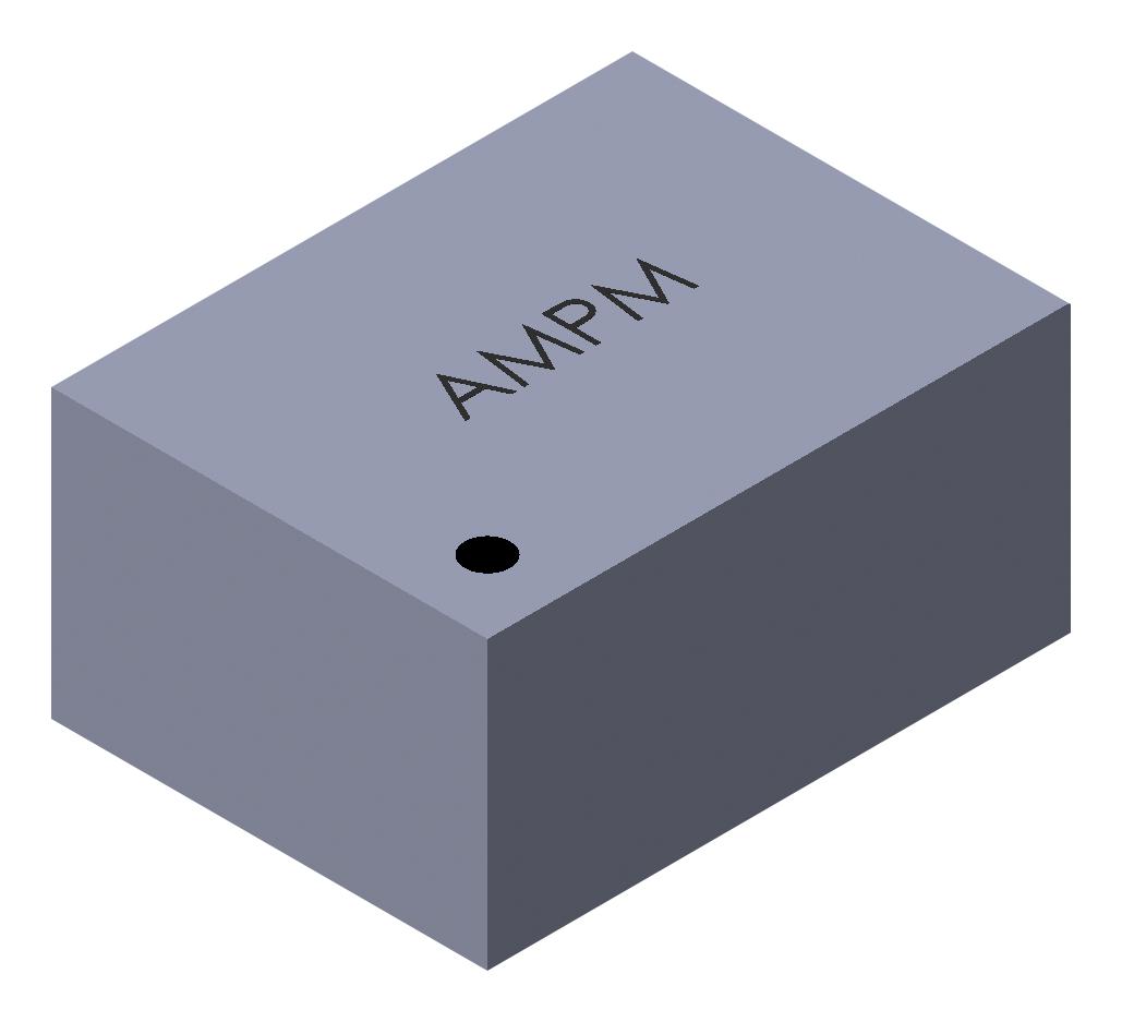 AMPMGFB-19.2000T MEMS OSC, 19.2MHZ, SMD, 1.6MM X 1.2MM ABRACON