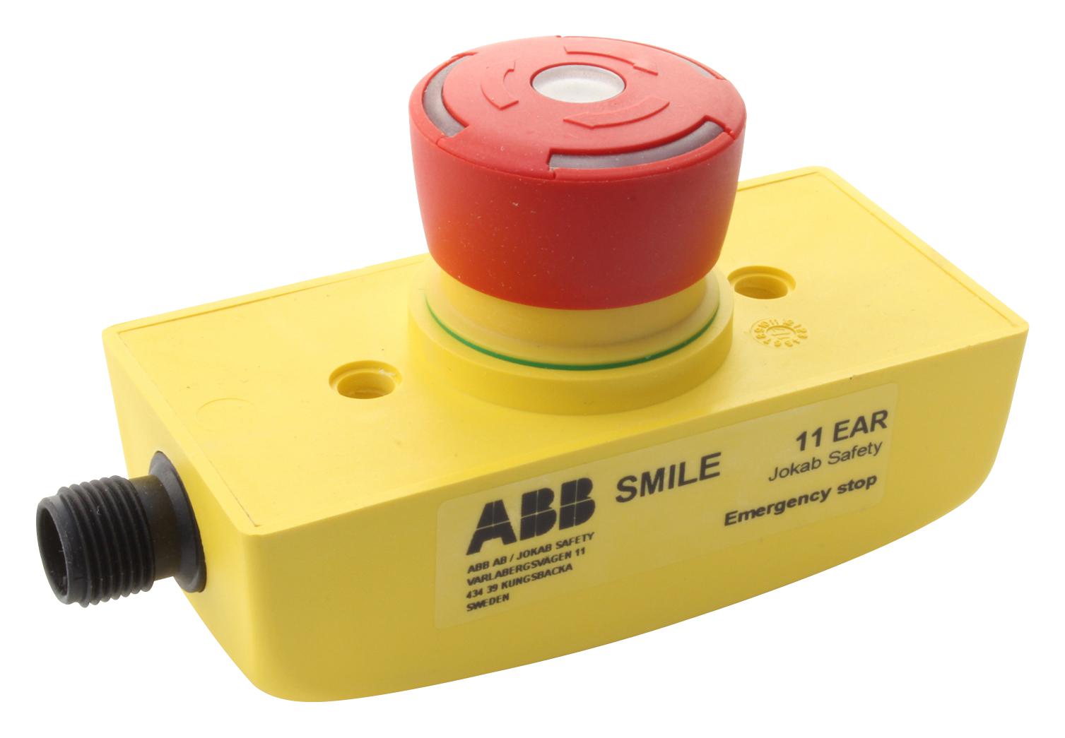 2TLA030051R0100 EMERGENCY STOP, DPST-NC, 27VDC, PANEL ABB - JOKAB