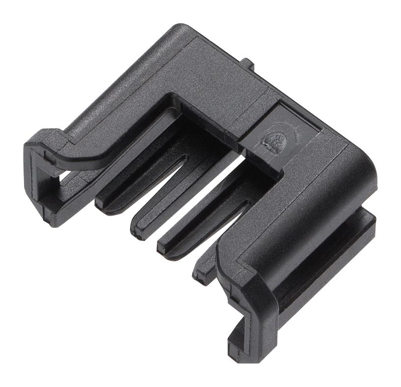 150212-0002 TPA RETAINER, PA66, BLACK, 2POS MOLEX