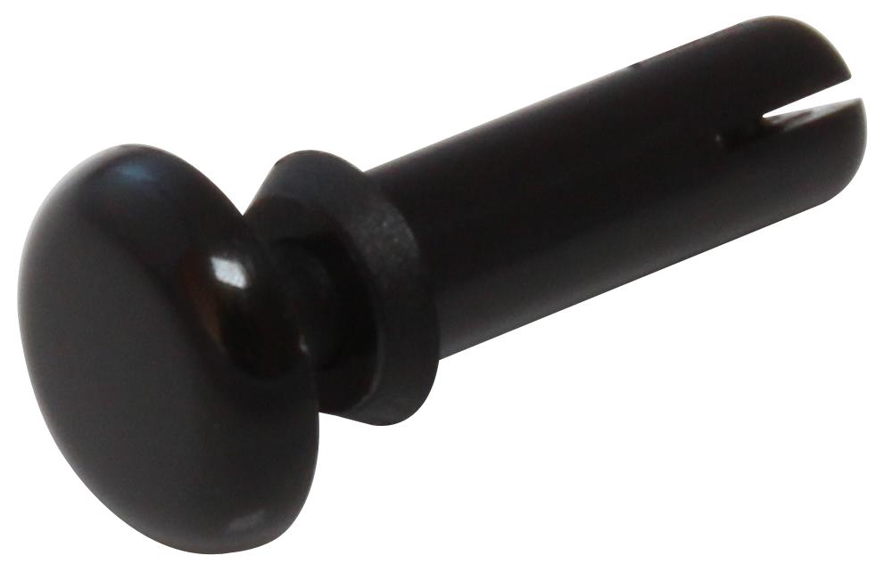 SR 2672B SNAP RIVET, NYLON 6, 2.7MM, BLACK, PK100 ESSENTRA COMPONENTS