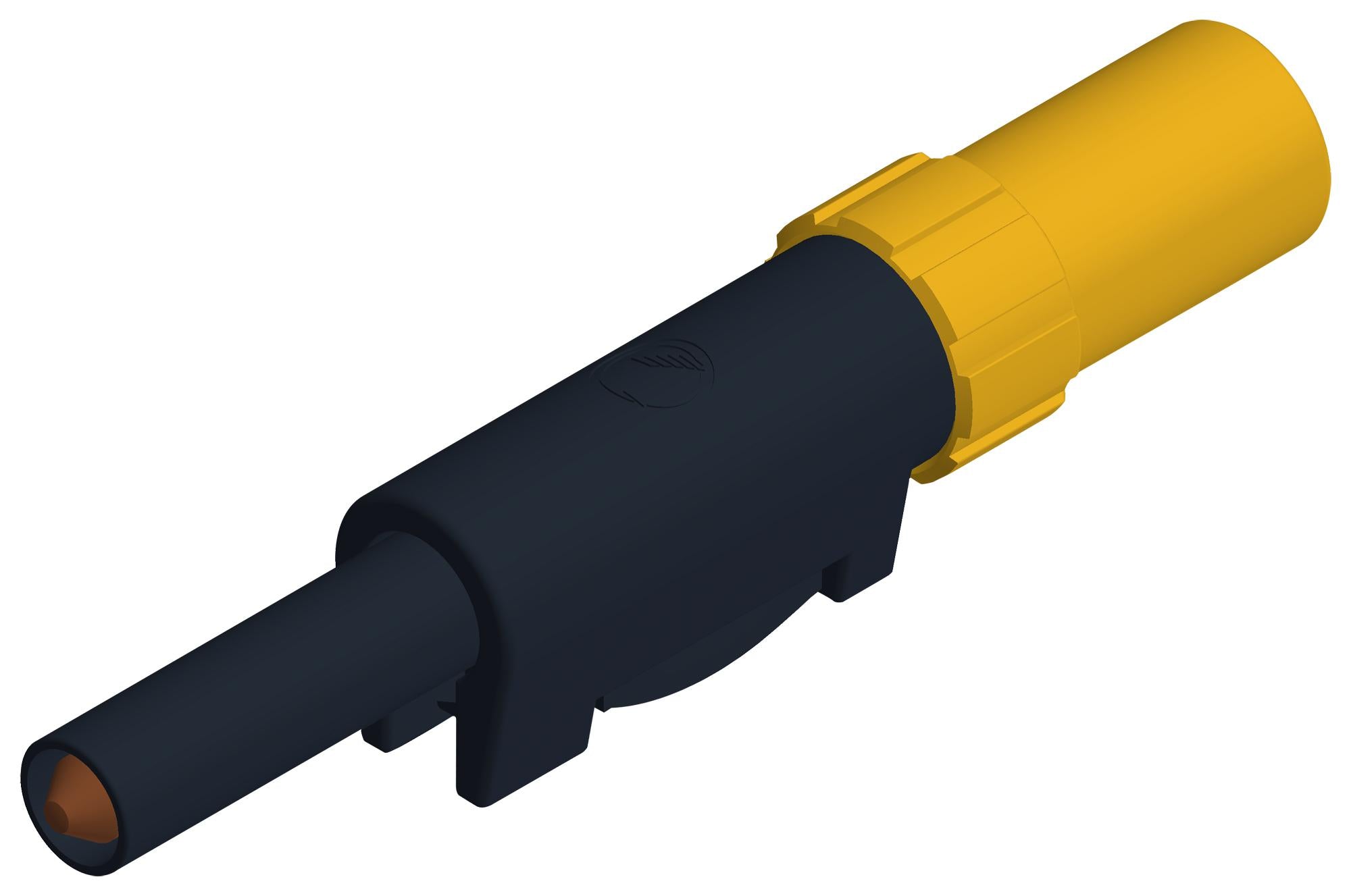 931825103 CONN, BANANA, PLUG, 16A, SCREW, YEL HIRSCHMANN TEST AND MEASUREMENT